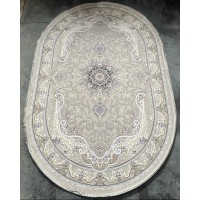 Иранский ковер Shahname 1500 269 Крем овал